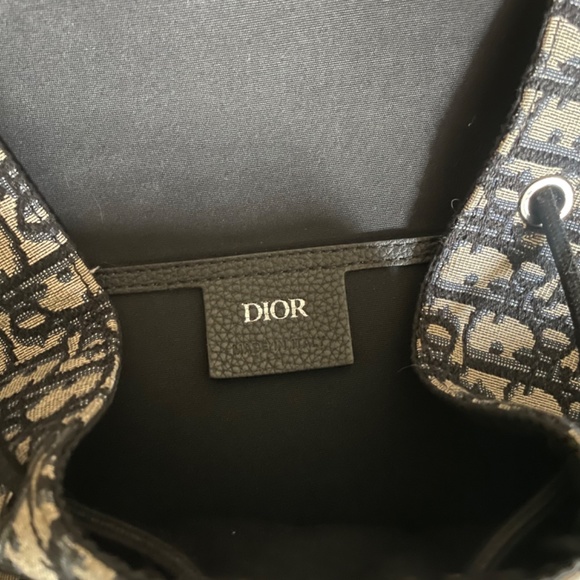 Dior Motion Backpack In Oblique Jacquard And Grained Calfskin Leather - Picture 4 of 8